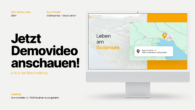 Wohnen mit direkter Seesicht! Jetzt Demovideo anschauen! Link in der Beschreibung - Sommerhalde 1-3_Demovideo